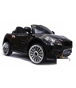 COCHE ELÉCTRICO NIÑOS BERLINA SERIE5 12V, NEGRO, MANDO RC - INDA676-AT